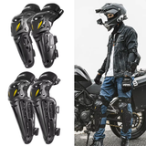 Motocross Knee Pads Breathable Elbow Knee Combo Protector Four Seasons Motocross Racing Protective Gear for MTB Riding Off-Road
