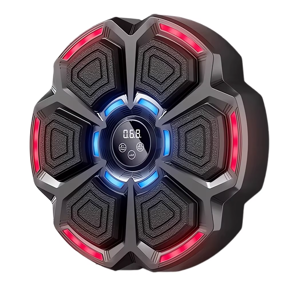 Music Boxing Machine Smart Bluetooth Wall Mounted Music Boxing Trainer Gym Home Electronic Boxing Target Punching Equipment