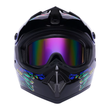 NEW Motorcycle Helmet with Gloves, Motorcycle Helmet Set, Motocross Helmet Kit