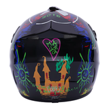 NEW Motorcycle Helmet with Gloves, Motorcycle Helmet Set, Motocross Helmet Kit