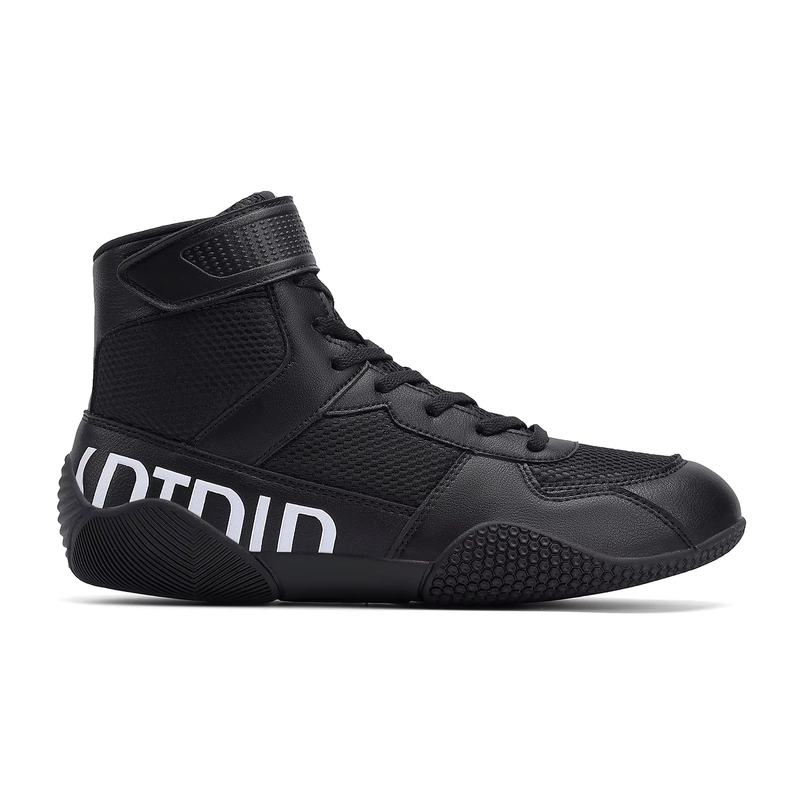 New Men'S Large Wrestling Shoes Mesh Breathable Boxing Shoes anti Slip Wear Resistant Sneaker Fashionable Casual High Sport Shoe