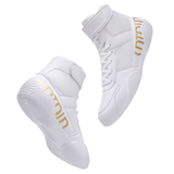 New Men'S Large Wrestling Shoes Mesh Breathable Boxing Shoes anti Slip Wear Resistant Sneaker Fashionable Casual High Sport Shoe