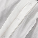 Office Lady Elegant White Casual Loose Blouses Fashion New Long Sleeve Women Shirt Turndown Collar Tops