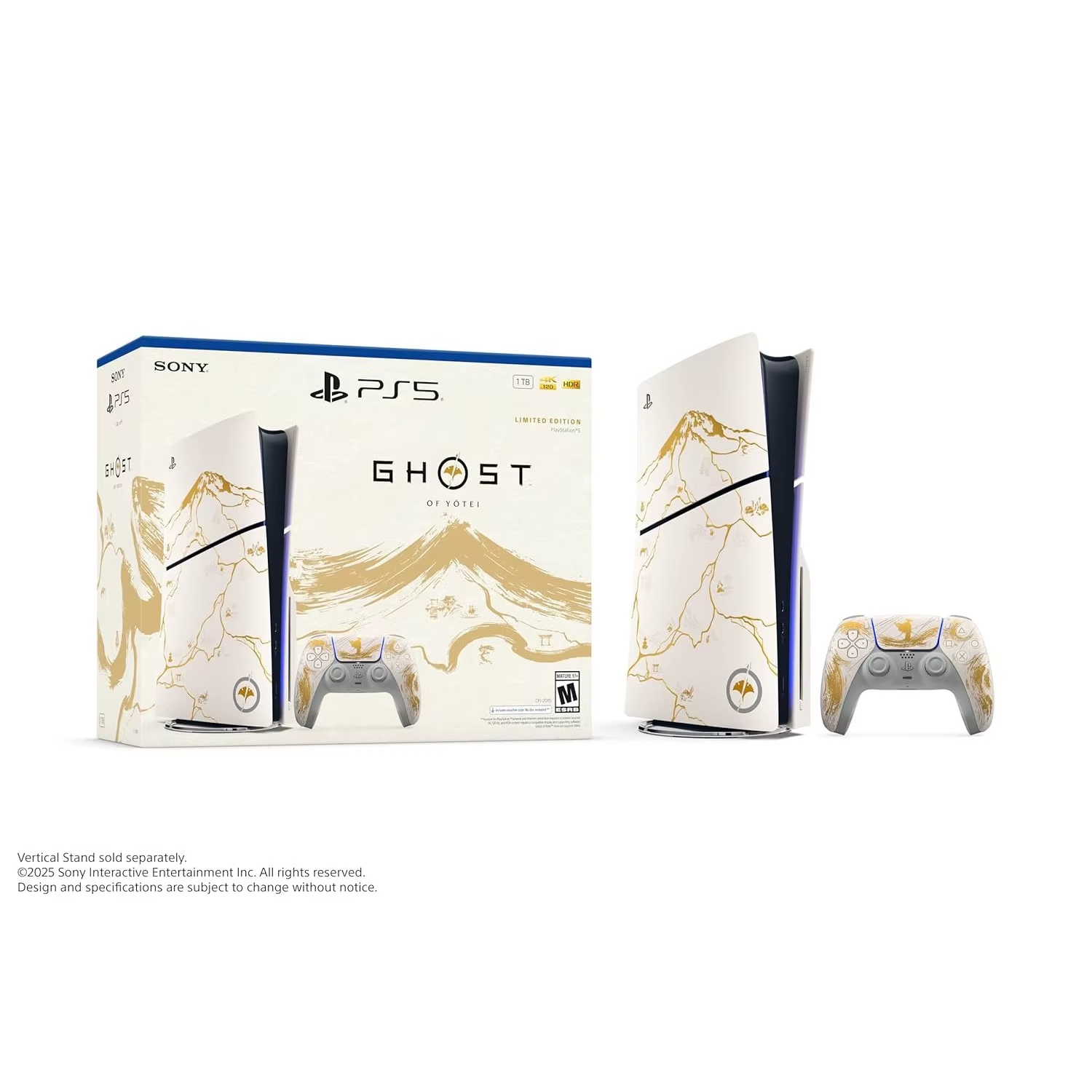 Playstation 5 Slim – Ghost of Yōtei Gold Limited Edition Bundle