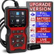 Professional OBD2 Scanner with Live Data for Mechanics - OBDII Diagnostic Code Reader Tool for Check Engine Light V519