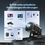Projector 4K 12000LM Short Throw Mini Portable Projectors Android Wifi Bluetooth HDMI Smart USB Android Smart Home Theater