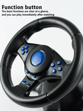Racing Steering Wheel with Vibration and Pedals for Switch PS2 PS3 PS4 Xbox One PC Gaming Simracing Car Pedal