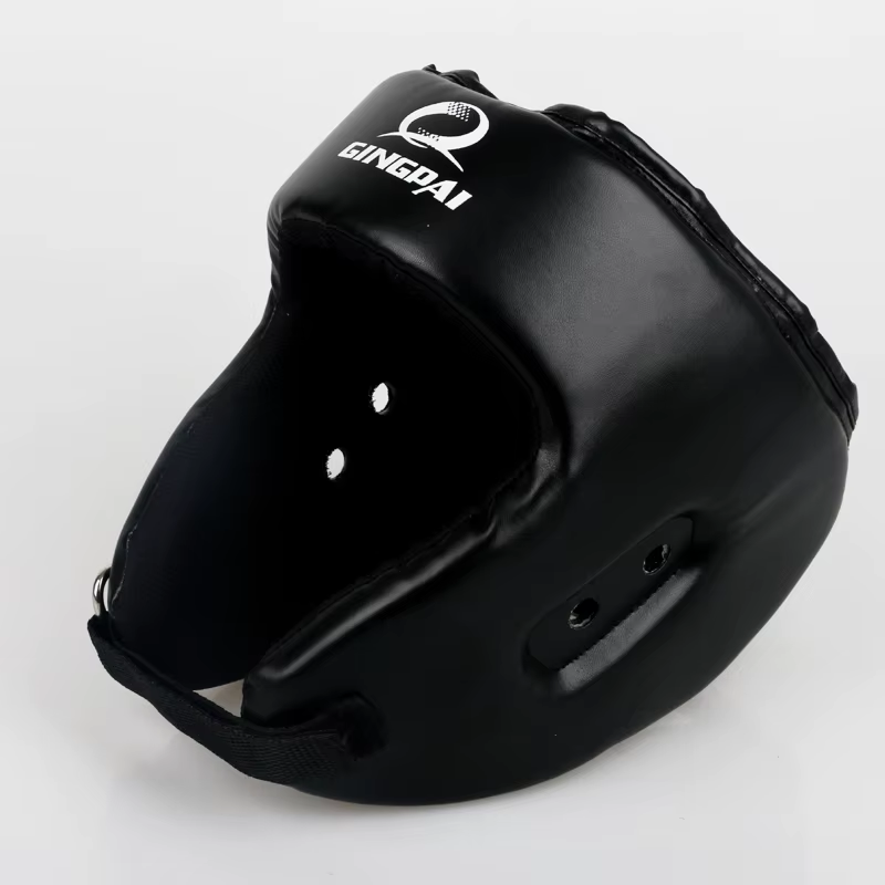 Red Black MMA Helmet Adult Male Female Fighting Muay Thai Kick Boxing Training Helmet Safety Headgear Sanda Safety Protector