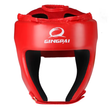 Boxing Helmet Leather Karate Muay Thai Sanda Training Adults Kids Head Guard Taekwondo Helmets Full-Covered Thickened Men Women