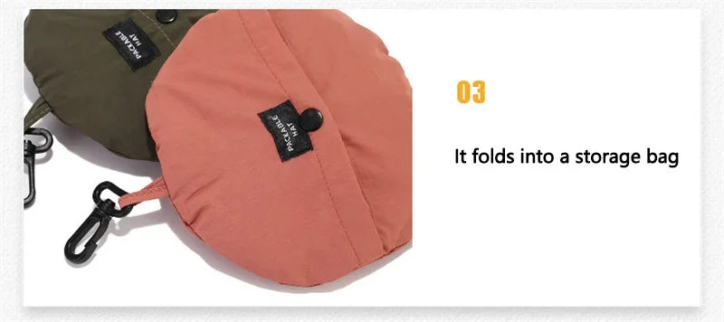 Quick Drying Fisherman Caps Women Men Outdoor Sun Anti-UV Protection Panama Hats Waterproof Camping Foldable Bob Bucket Sunhats