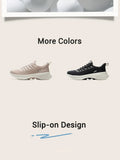 Li-Ning Women's SOFT ESSENTIAL V2 Slip-on Casual Walking Shoes Cushion Flexible LiNing Comfortable Sports Sneakers AGLV022