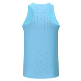 Womens Running Vests Lightweight Tops Marathon Outdoor Sports Fitness Hole Vest Sleeveless Shirts Clothing Quick Dry Breathable