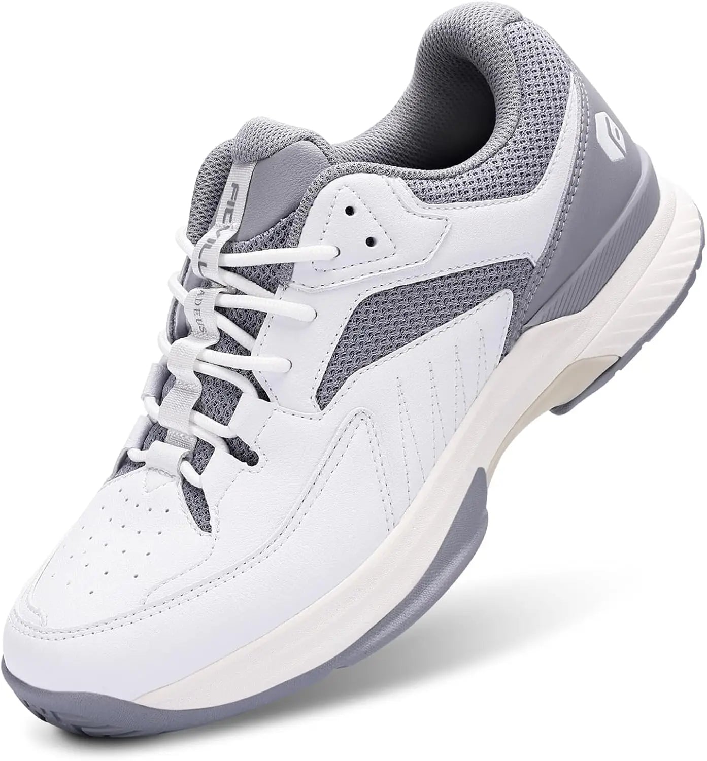 FitVille Men'S Wide Pickleball & All Court Tennis Shoes Lightweight Slip-Resistant Athletic Sneakers With Arch Support For Plantar Fasciitis Men'S Shoes Casual Sneakers Autumn Gym Clothes
