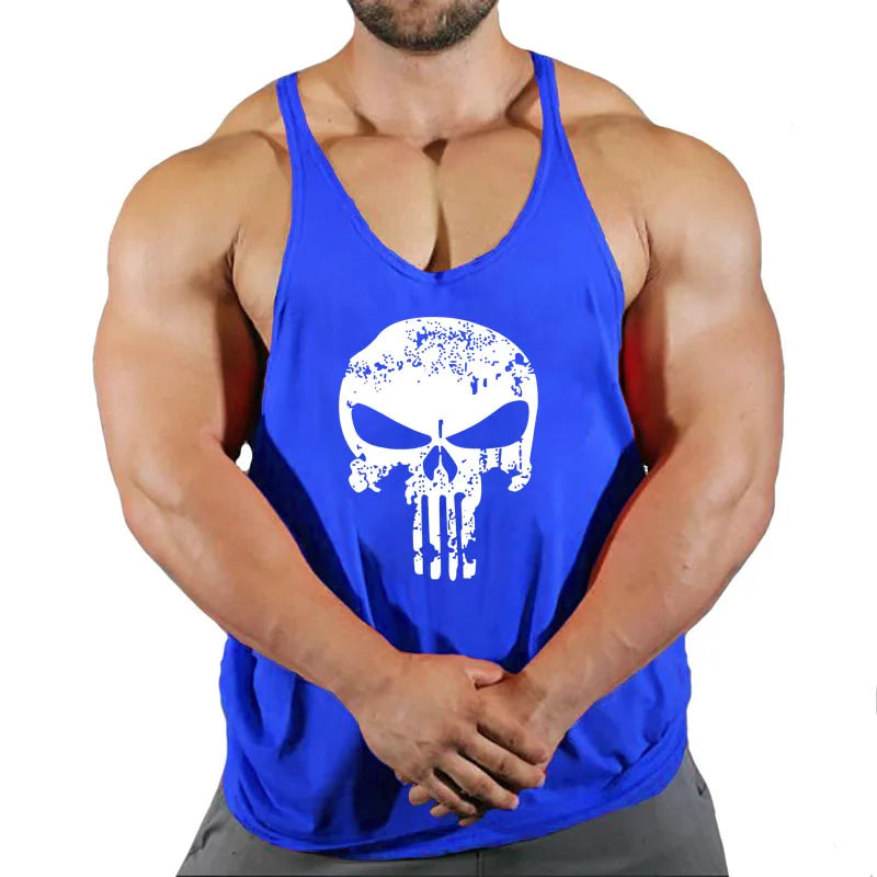 Men's Clothing Gym Vest Vests Bodybuilding Man Top for Fitness Stringer Sleeveless Sweatshirt T-shirts Suspenders Man Clothes
