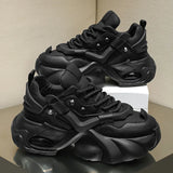Men's Shoes Luxury Casual Breathable Sneakers for Men Comfortable Low Top Platform Boots for Men Height Increasing Sneakers