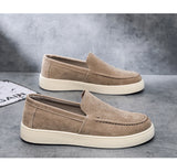 Fashion Men's Casual Shoes Suede Leather Men Classic British Style Tassels Loafers Moccasins Mens Outdoor Driving Flats