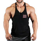 Sleeveless Sweatshirt Muscular Man Gym Shirt Man Men's Clothes Top for Fitness Vests Stringer Clothing Bodybuilding Vest Singlet