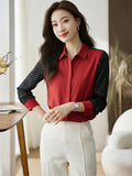 New elegant Women Blouses ladies shirts Blusas Mujer Long Sleeve Shirts causal Tops