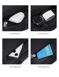 GOLF Mini Shoulder Bag Man Crossbody for Men Black Cross Bag Casual Slim Oxford Small Cell Phone Sling Messeng Bag Lightweight
