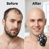 5D Floating Head Shaver for Bald Men, 5 in 1 Multifunctional Electric Shaver IPX7 Washable USB Recharge Beard Nose Trimmer Grooming Set with LED Digital Display