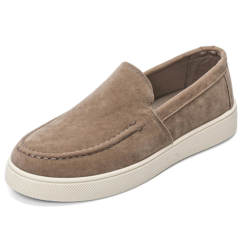 Fashion Men's Casual Shoes Suede Leather Men Classic British Style Tassels Loafers Moccasins Mens Outdoor Driving Flats
