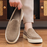 Fashion Men's Casual Shoes Suede Leather Men Classic British Style Tassels Loafers Moccasins Mens Outdoor Driving Flats