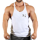 Sleeveless Sweatshirt Muscular Man Gym Shirt Man Men's Clothes Top for Fitness Vests Stringer Clothing Bodybuilding Vest Singlet