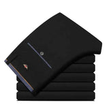 Black Suit Pants for Men Spring and Autumn Stretchy and Non-Ironing Office Trousers Slim Fit Formal Pants for Men Dress Pants