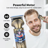 HIENA Beard Trimmer for Men Electric Razor Shaver Cordless Hair Clipper Shaving Kit for Mustache Body Nose Ear Hair Cordless