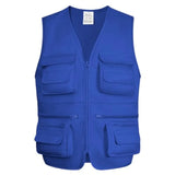 Fishing Vest for Men Outdoor, Utility Safari Cargo Vest With 8 Pockets, Lightweight, Work, Hiking, Travel
