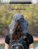 Designer Lightweight Ponytail Hole Visor Hats Summer Bucket Hats for Women Big Brim Outdoor Eye Protection Sunscreen Cap Sun Hat