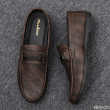 Simple comfortable new spring summer soft soled lightweight men's fashionable versatile men's thick soled breathable men's shoes