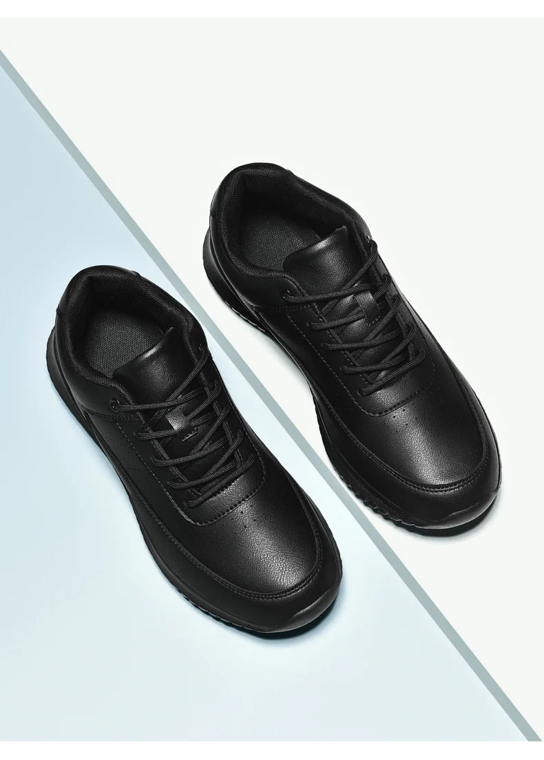 Chef shoes four season light non-slip oil-proof waterproof plus size men's kitchen work shoes fashion casual garden men's shoes