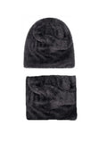 Winter Hat for Men Women Beanie Hats Scarf Glove Earmuff Set Thick Warm Slouchy Beanies Hat for Boy Girl Cap