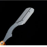 Men Barber Razor Professional Manual Shaver Straight Edge Stainless Steel Razor Folding Shaving Shaver Beard Cutter And Blade