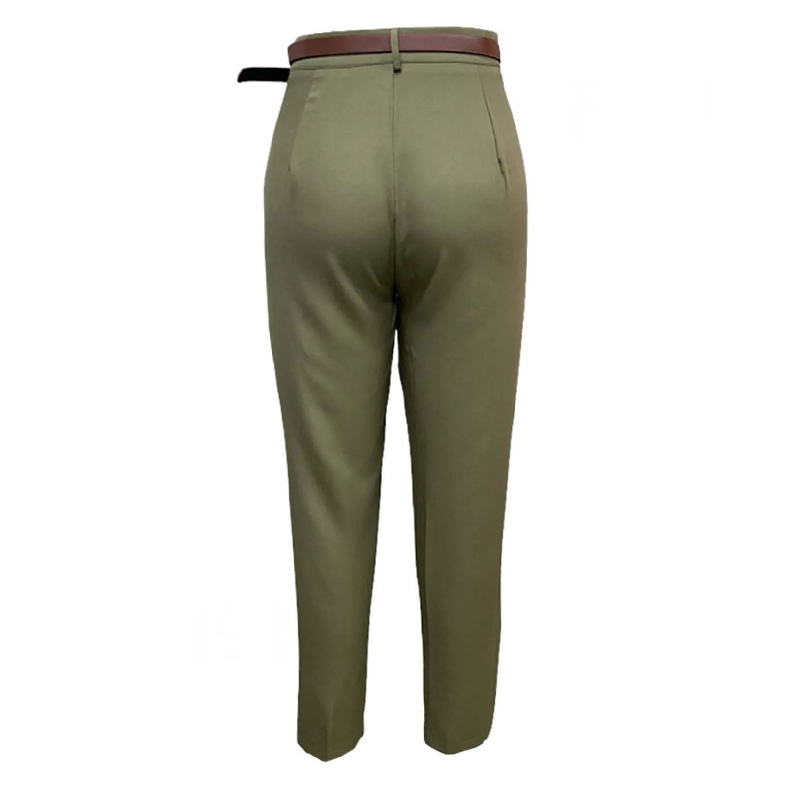 Elegant Women Pants Casual High Waisted Straight Pants Korean Fashion Solid Color Trousers Office Lady Baggy Pants Pantalones