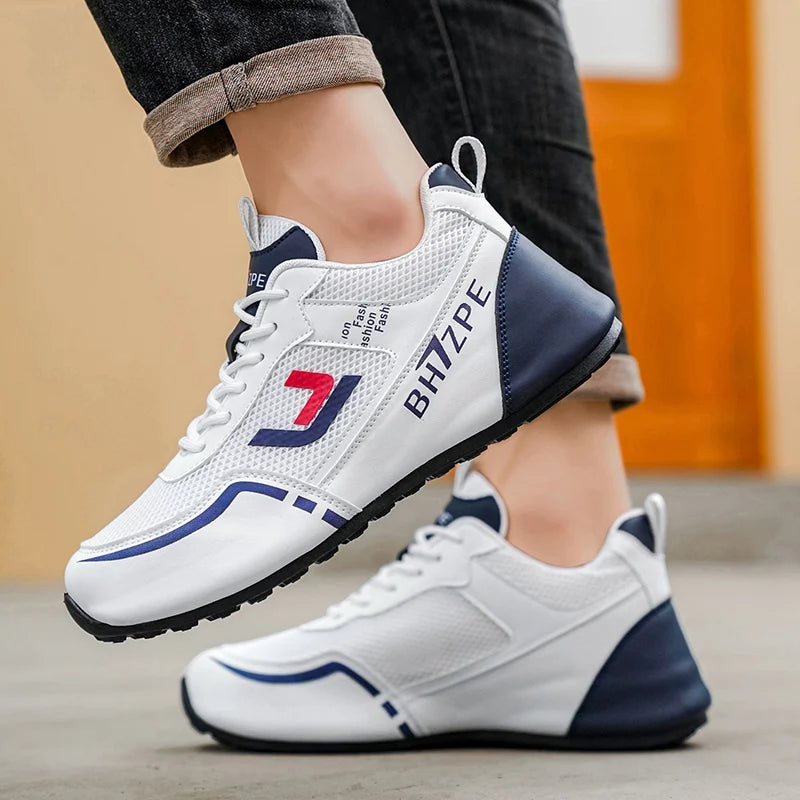 Sneakers, A Pair of Men's Sporty Casual Shoes, Trendy and Versatile, Fashionable Fitness Men's Shoes