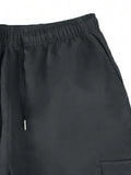 Men's Summer Cargo Shorts, Versatile Casual Pants For Vacation, Commuting, Outdoor, Hiking, Sports, Workout, Fitness, Capri