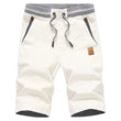 Men's Shorts Casual Classic Fit Drawstring Summer Beach Shorts with Elastic Waist and Pockets