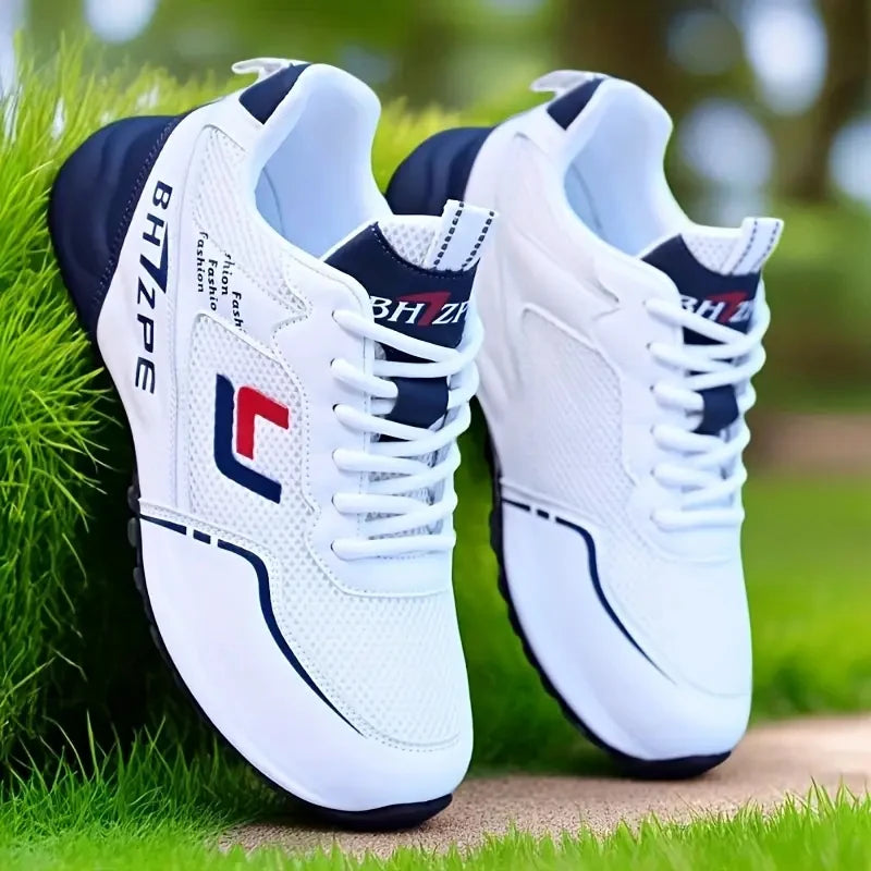 Sneakers, A Pair of Men's Sporty Casual Shoes, Trendy and Versatile, Fashionable Fitness Men's Shoes