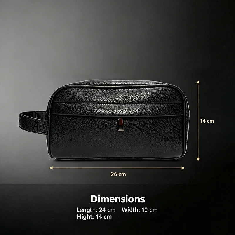 Fashion Business Clutches High Quality PU Leather Clutch Bag Card Pack Phone Coin Purse Wallet Birthday Gift for Men Handbags