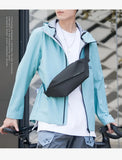 Mark Ryden Men's Handbag Man Belt Pouch Sports Casual Cycling Small Waist Pack Crossbody Bag Shoulder Bag Men's Crossbody Chest