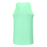 Womens Running Vests Lightweight Tops Marathon Outdoor Sports Fitness Hole Vest Sleeveless Shirts Clothing Quick Dry Breathable