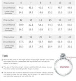 925 Sterling Silver 2ct Round Cut Moissanite Engagement Ring Wedding Band for Women Bridal Promise Fine Jewelry Gift