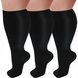 5 Pairs 2XL 3XL 4XL Plus Size Compression Socks Nurse Compression Socks Sport Ladies Men Women Running