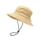 Quick Drying Fisherman Caps Women Men Outdoor Sun Anti-UV Protection Panama Hats Waterproof Camping Foldable Bob Bucket Sunhats