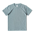 Heavy 300g Cotton T-shirt Men's Seamless Weaving Bamboo Cotton Short Sleeve Tee Tops Unisex Clean Fit Design Collar Undershirt