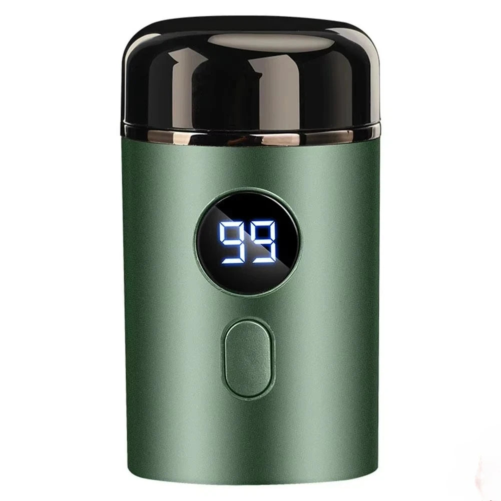 Men Electric Mini Shaver Rechargeable Type-c Charging Car Portable Led Digital Display Wet & Dry Shaver Men Women Home Razor