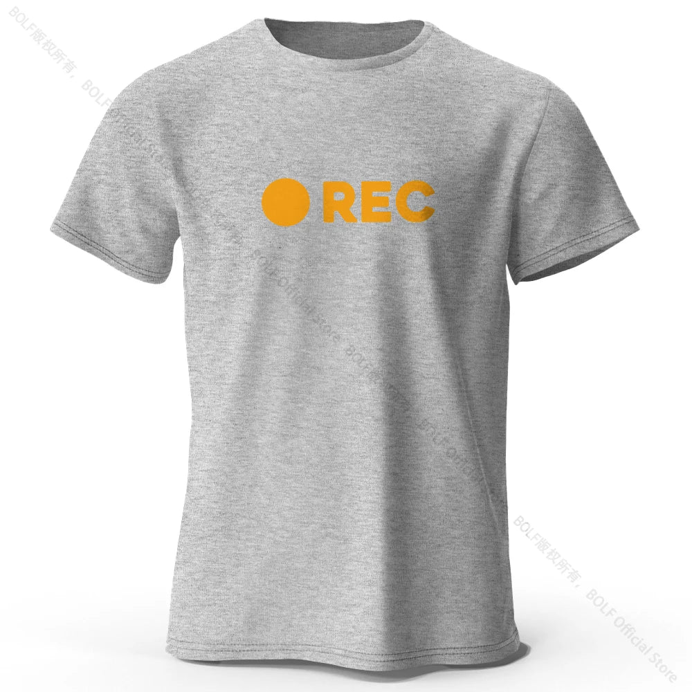 REC Printed Essential Wardrobe 100% Cotton T-Shirt, Soft & Breathable Round Neck Short Sleeve Tee for Men & Women
