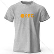 REC Printed Essential Wardrobe 100% Cotton T-Shirt, Soft & Breathable Round Neck Short Sleeve Tee for Men & Women